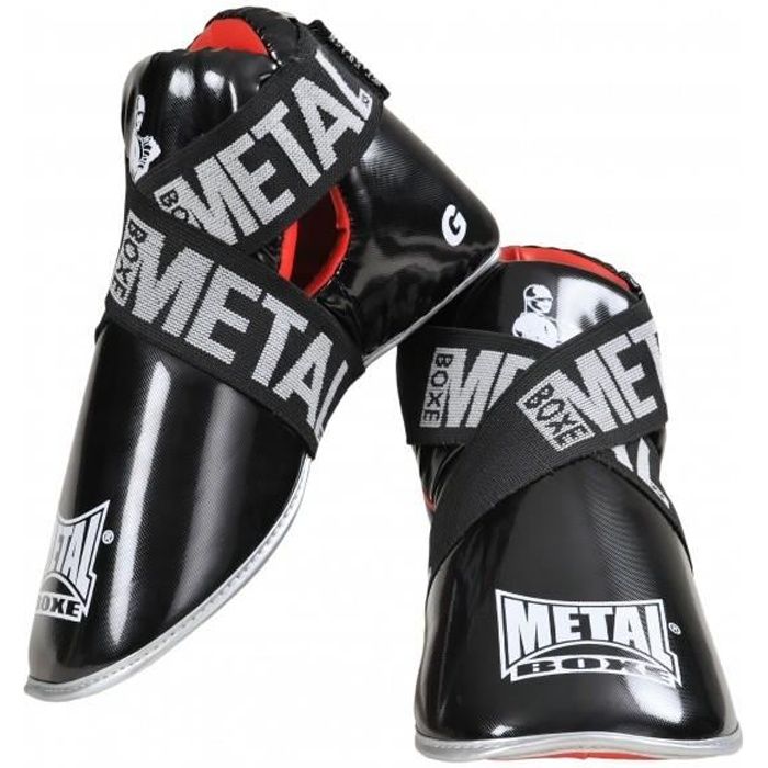 Prot ge pied chausson de full contact l ger M tal Boxe