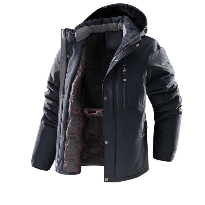 Parka homme multipoches clearance