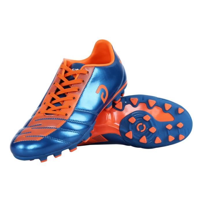 Chaussures et crampons de football adultes enfant Cuir verni Résistant à lusure Antidérapant Chaussures Courses