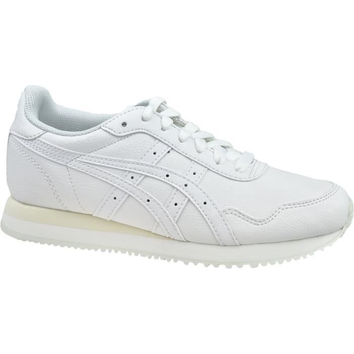 Asics tiger online runner blanche