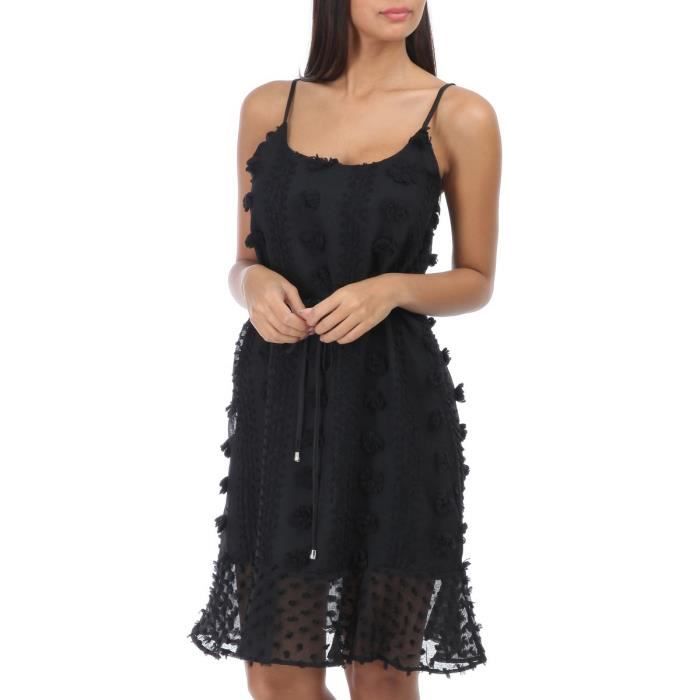 Robe noire plumetis deals