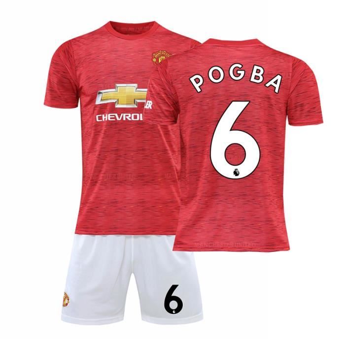 Maillot Domicile Manchester United 2016/17 (ou 2017/18) - Pogba #6 - Adidas Climacool - XL 15-16A - Vêtements