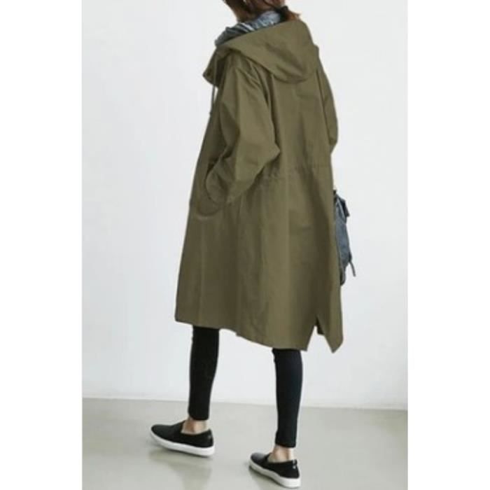 Manteau Sport charpes Bureau Chic Veste Coupe Vent femme Rue Mode