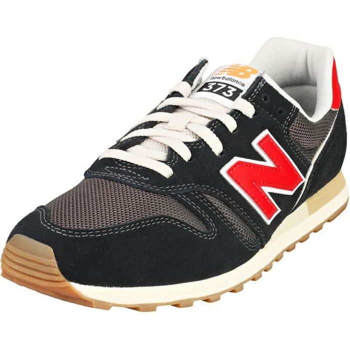 Baskets - New Balance - 373 - Homme - Noir Rouge Noir rouge - Cdiscount  Chaussures