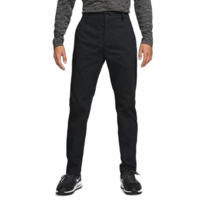 pantalon chino de golf nike slim fit - noir - homme - 36x32 - dri-fit uv