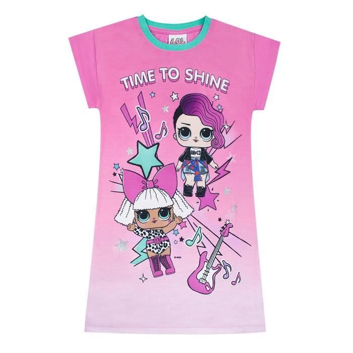 LOL Surprise Chemise de nuit Rose Cdiscount Pr t Porter