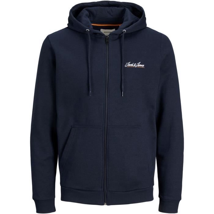 JACK & JONES Sweat à Capuche Zippé Sweat à Capuche Zippé Uni