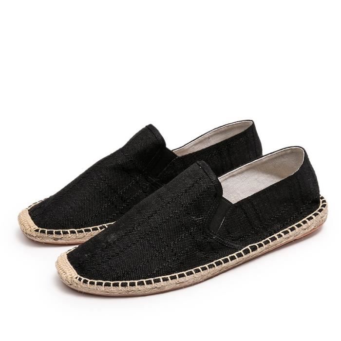 Mens black espadrilles best sale