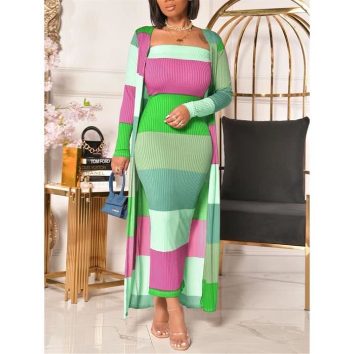 Robe 2 piece longue sales