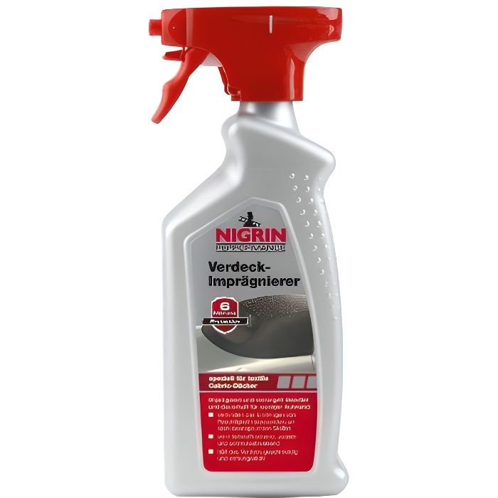 Nigrin la capote de cabriolet-produit protecteur pour textiles 500 ml - 74183