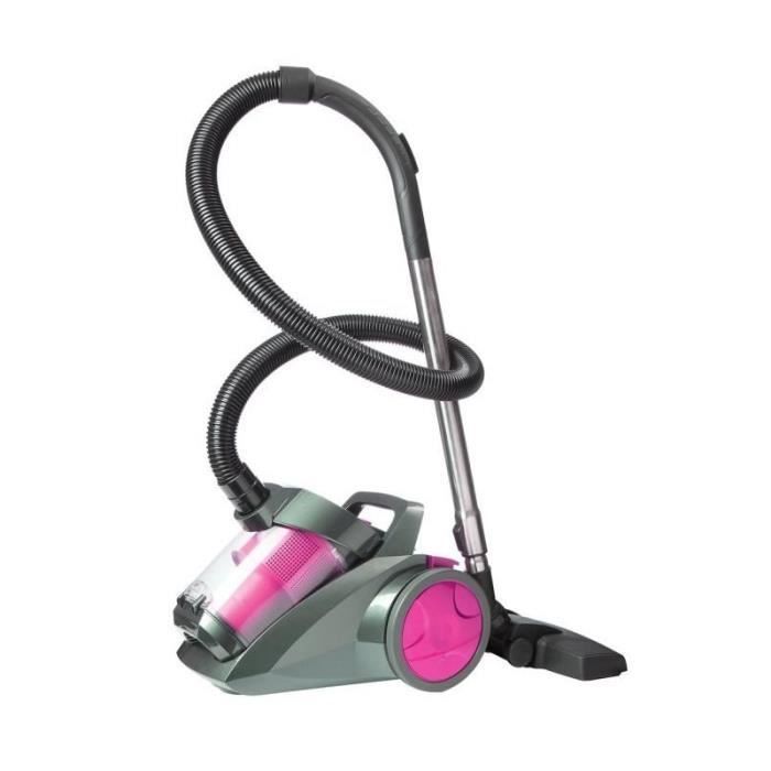 Aspirateur sans sac Continental Edison VCDC90SP2 Rose Cdiscount