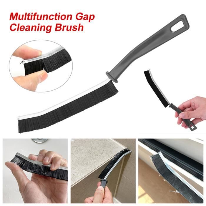 3 Pcs Brosse de nettoyage polyvalenteOutil de nettoyage des rainures