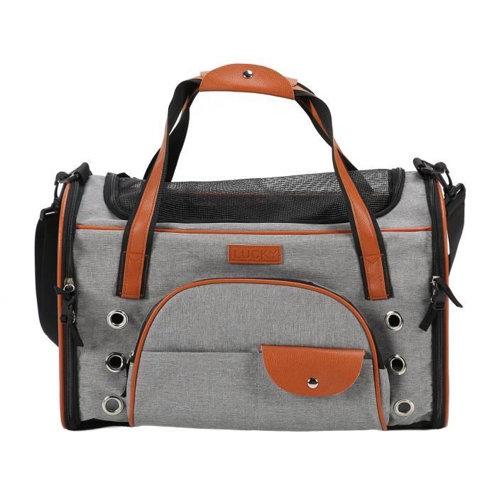 Comparer les prix de SALUTUYA Transporteur pour animaux de compagnie Sac de transport pour chat, respirant, imperméable, pliable, animalerie transport