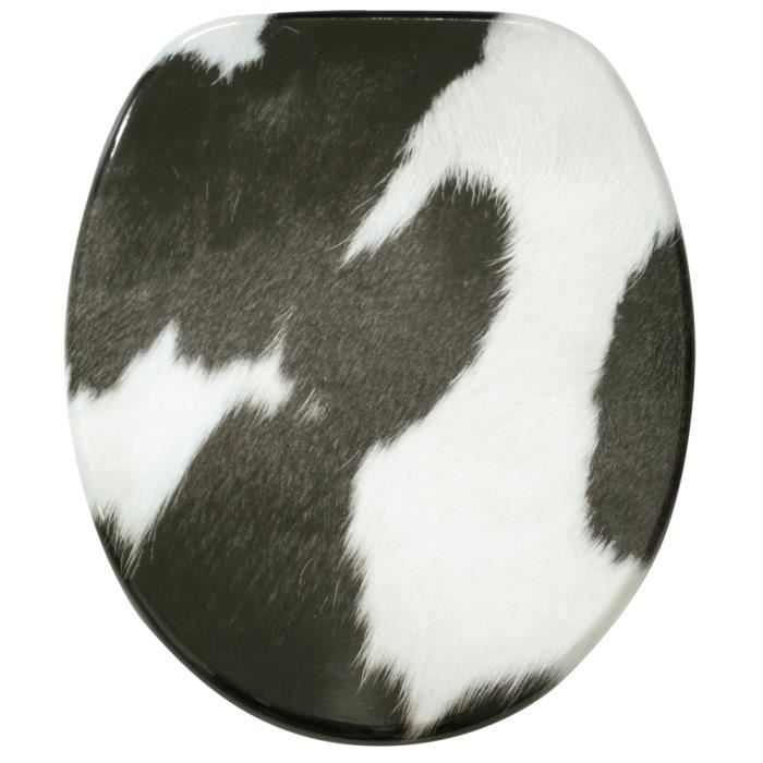 Abattant WC Tache de vache Finition de haute qualit