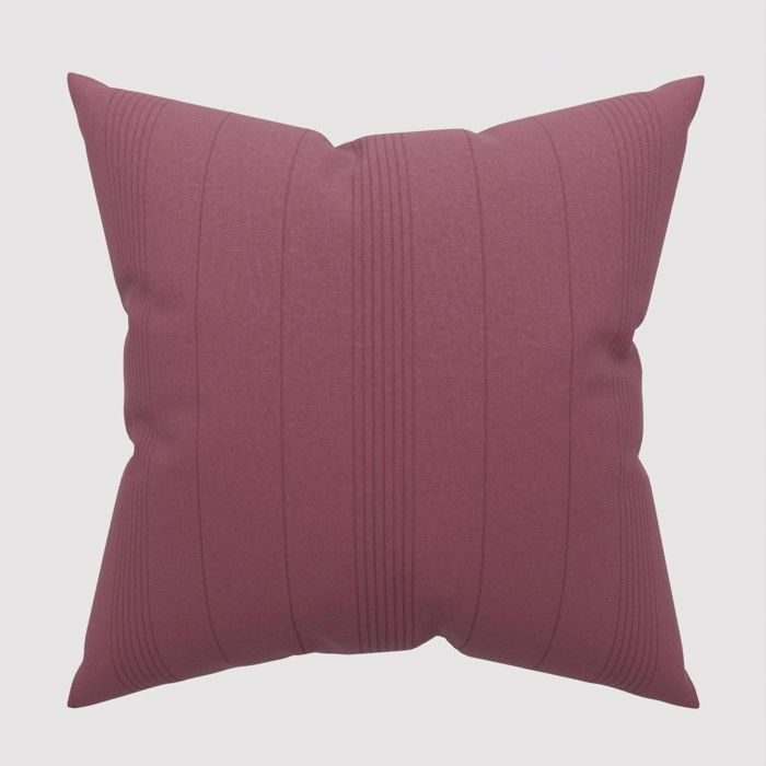 Housse de coussin 60x60 cm ADELE framboise par Soleil dOcre Housse de coussin 60x60 cm ADELE framboise par Soleil dOcre