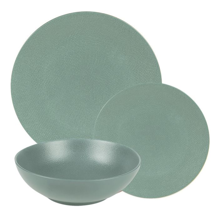 Service dassiettes Vésuvio bleu 18 pièces - Table Passion Service dassiettes Vésuvio bleu 18 pièces - Table Passion