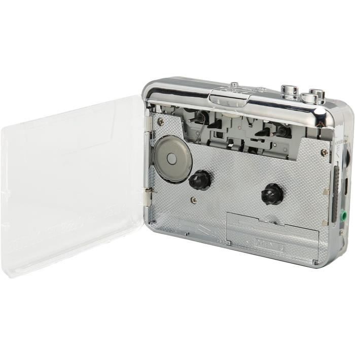 Walkman Cassette Bluetooth - Magnétophone Portable Rétro Avec Haut-Parleur Et Écouteurs Inclus