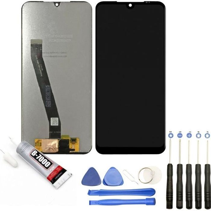 Kit Ecran Complet (Vitre Tactile + LCD) Pour Xiaomi Redmi Note 6 Pro 6.26" Noir - Neuf - Garantie 1 An
