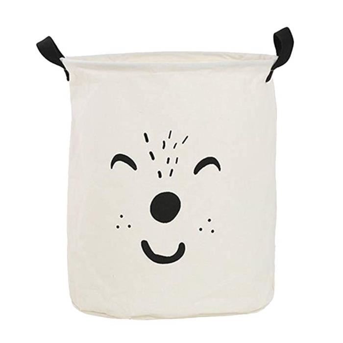 Panier Rangement Bebe Petite Panier A Linge Enfant Lin Grand Sac Rangement Jouet Cdiscount Maison
