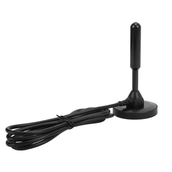 Antenne Voiture Fibre De Carbone 12 Cm - Universelle à Visser - Kit Avec 4 Vis Et 2 Adaptateurs - Couleurs Carbone/rouge/bleu