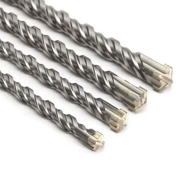 Lot De 3 Forets SDS Plus 40cm Pour Béton Et Maçonnerie | Diamètres 10-14-20mm | Pour Perforateurs
