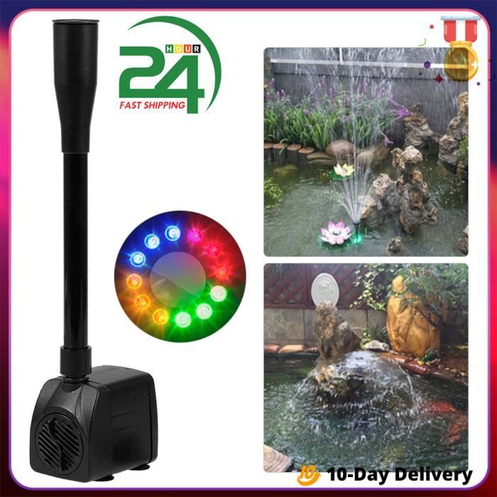 Pompe à Eau Submersible 15W 1000L/H SOUSLOW Pour Aquarium, Fontaine & Hydroponie