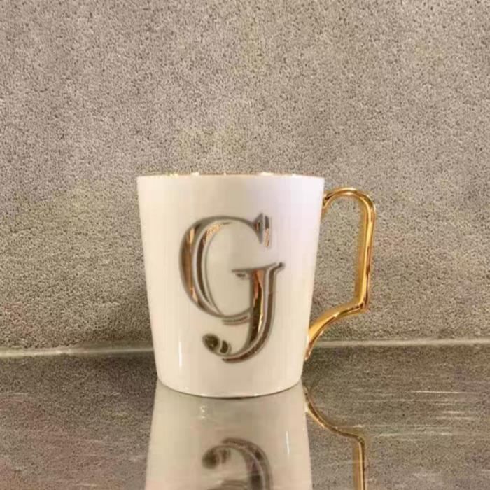 Lot De 2 Tasses à Thé Porcelaine 300 Ml Avec Sous-Tasse Et Cuillère – Blanc Élégant – Idéal Maison & Cadeau