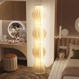 Lampadaire Led Salon Lampe Sur Pied Pour Salon Chambre Avec Luminosité Réglable 35x35x170cm-1