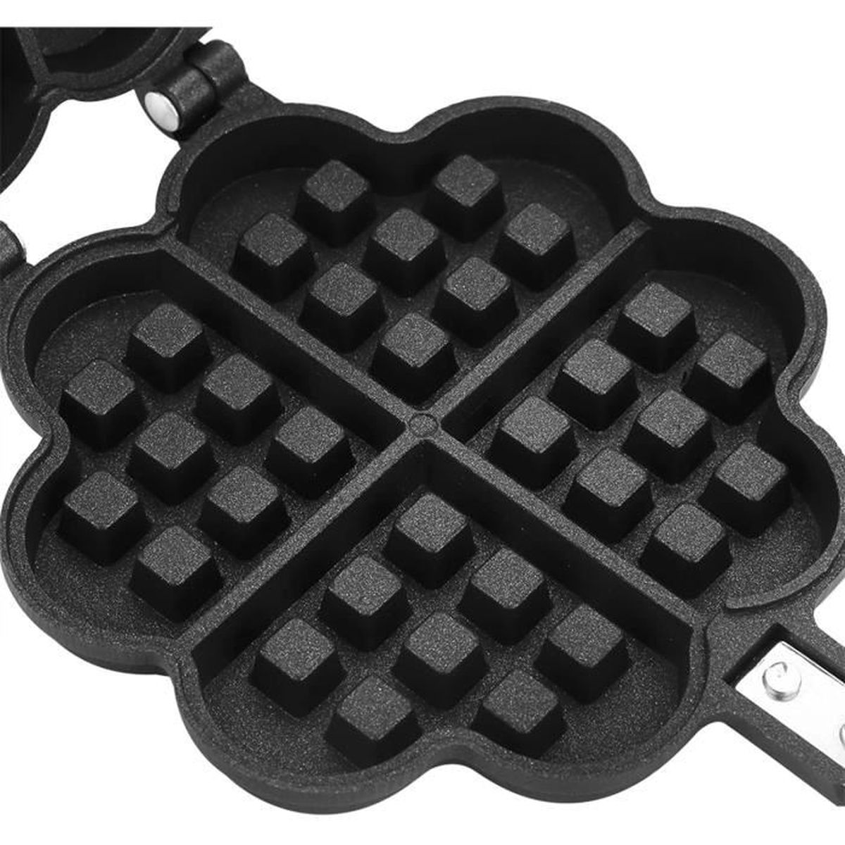 Gaufrier Cuisinière Forme 37 × 16 × 5 Coeur Forme Ménage Cuisine Gaz