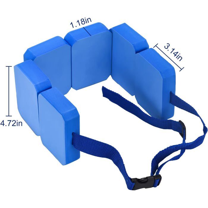 Minifinker Ceinture de natation Ceinture flottante de natation EVA, équipement d'entraînement de