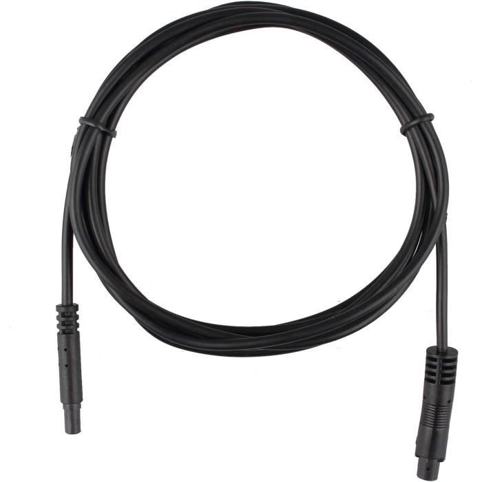 Câble Rallonge 4 Broches 2 Mètres - Pour Caméra De Recul/dash Cam - 12V/24V - Installation Facile
