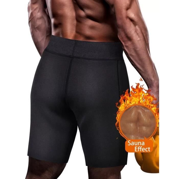 Sveltus Short De Sudation Adulte Unisexe - Augmentez La Transpiration Pendant Le Sport - Noir L/XL