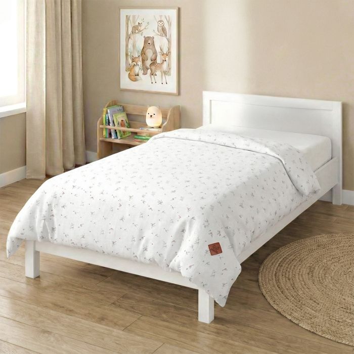 Sevira Kids - Drap Housse uni en Gaze de Coton Made in France