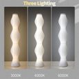 Lampadaire Led Salon Lampe Sur Pied Pour Salon Chambre Avec Luminosité Réglable 35x35x170cm-2