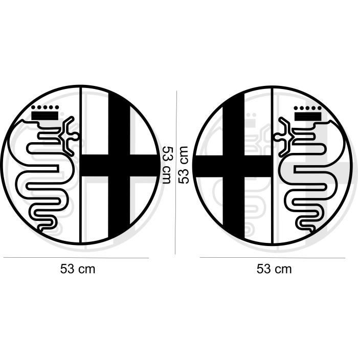 Citröen DS3 - BLANC - Logos stickers Latéraux et capot - Tuning Sticker  Autocollant Graphic Decals - Cdiscount Auto