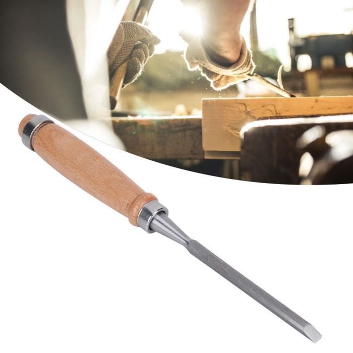 Outil De Dossier En Os Naturel Pour Marquer Les Bords De Burinage De Pliage De Pliage De L'artisanat Du Cuir