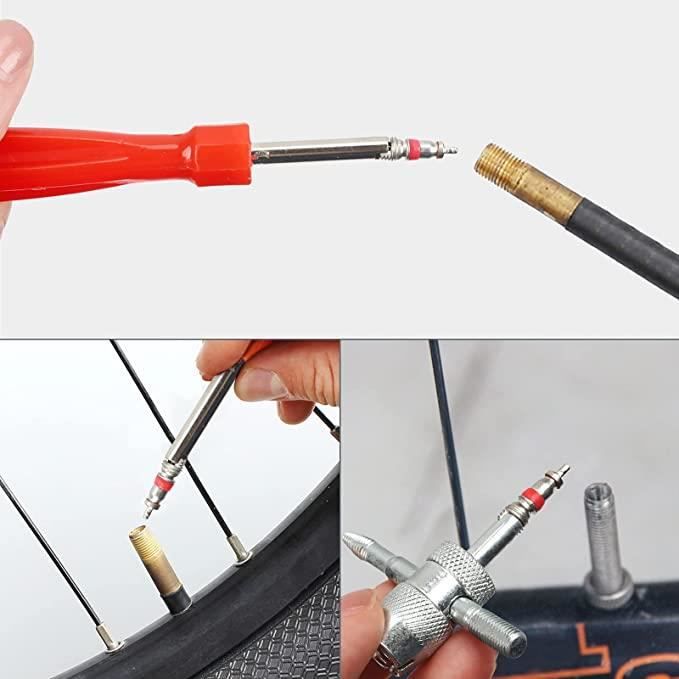 Outil de pêche pour tige de valve - Outil de réparation de pneu - Extracteur de noyau de pneu de voiture Outil de pêche pour tige de valve - Outil de réparation de pneu - Extracteur de noyau de pneu de voiture