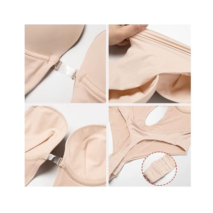Body gainant pour hotsell robe dos nu