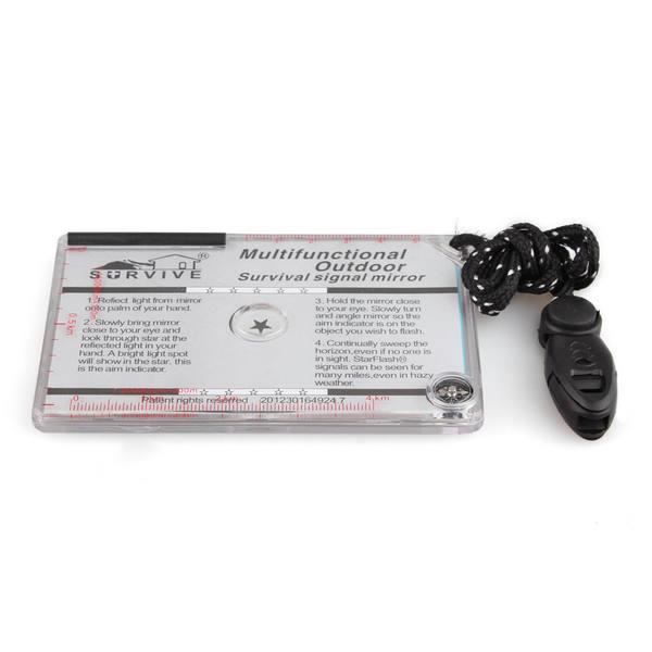 Kit De Démarrage Feu Fero Rod Suédois Avec Boussole Et Sifflet - SURVIVE - Neuf