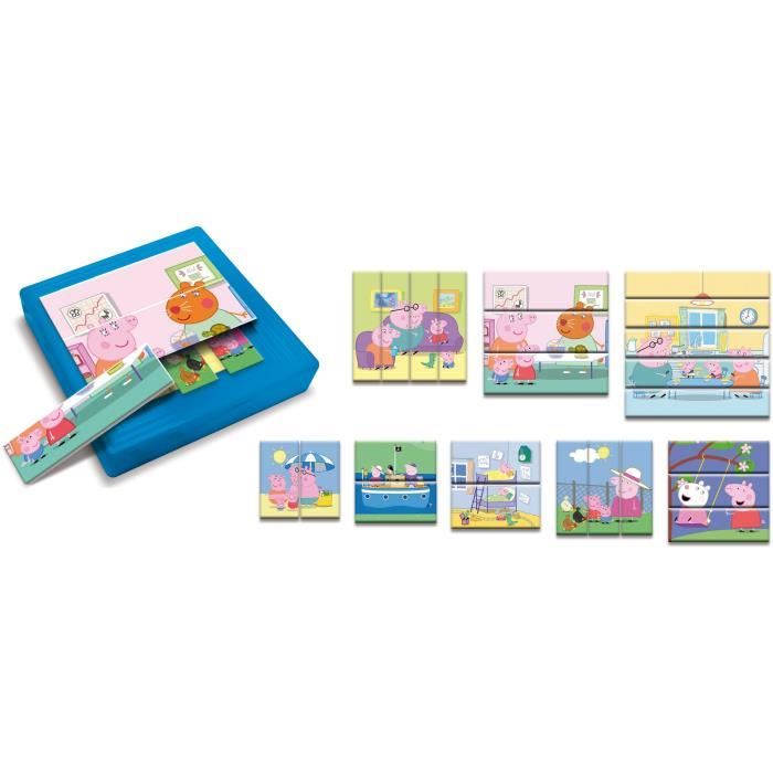 Boite de 3 puzzles progressifs, les animaux de la ferme
