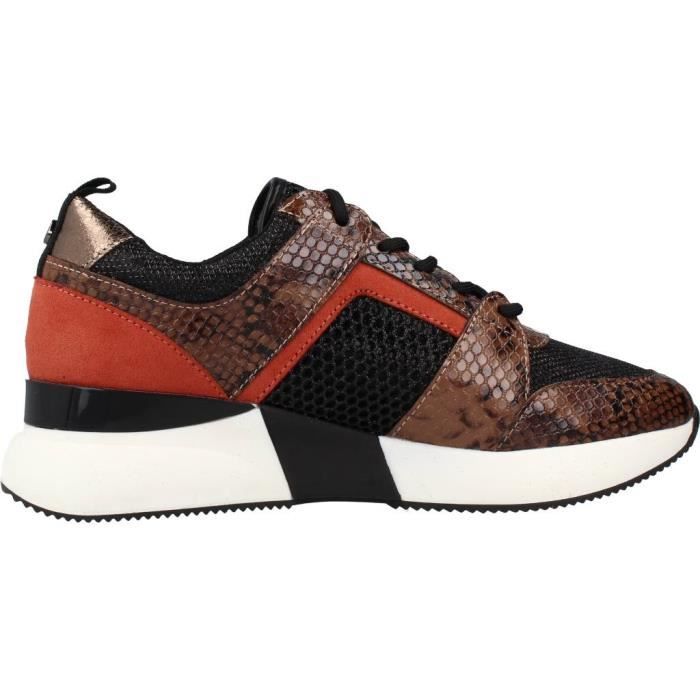 Basket La strada 112341 LA STRADA 112341 Synth tique Marron Lacets Adulte Femme