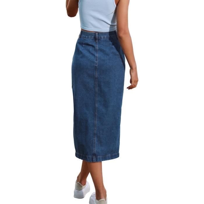 Jupe denim hotsell en ligne