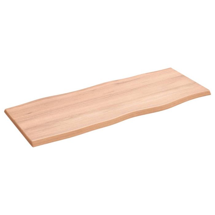 vidaXL Plateau de Table 90x45x2,5 cm Bois Massif Pin Ovale