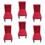 Housse De Chaise Extensible 6 Pcs Couverture De Chaise Mariage