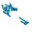 X12 TUNR VIS CARTER ADAPTABLE BOOSTER//BWS ALU BLEU 6X25//40//45