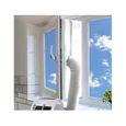 400CM Kit Joint de Fenêtre Climatisation Mobile, Accessoire Climatiseur Portatif Fonctionne Unités De Climatisation et Sèche-Linge
