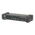 ATEN CS1924M KVMP Switch Commutateur écran-clavier-souris-audio-USB 4 x KVM - audio - USB 1 utilisateur local Ordinateur de…-0