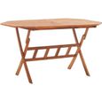 🎀9005Haute qualité Magnifique-Table de jardin Pliante Table de Camping Pique Nique- Table de reception pliante - 135 x 85 x 75 cm B-0