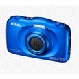 Nikon Coolpix W100 bleu appareil photo numerique compact-0