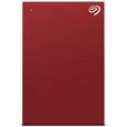 SEAGATE - Disque Dur Externe - One Touch HDD - 1To - USB 3.0 - Rouge (STKB1000403)-0